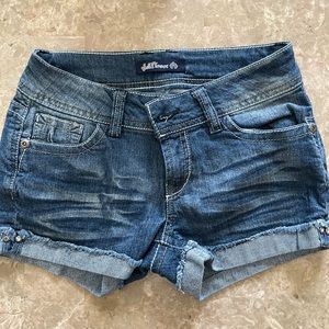 Blue Jean Shorts Juniors Size 3